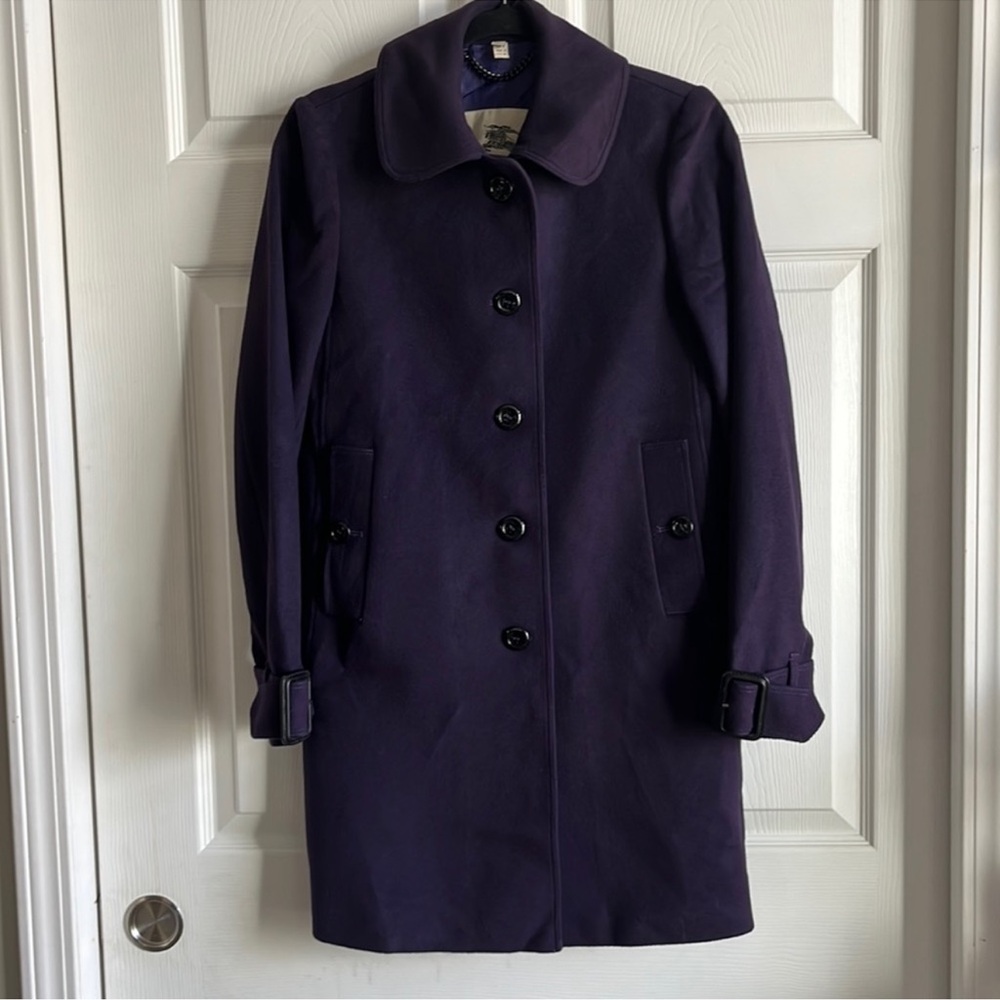 Burberry Women's Dark Purple Blazer